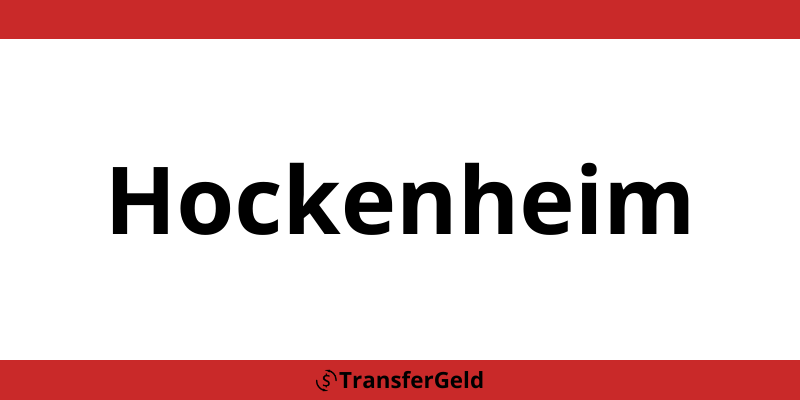 MoneyGram hauptbahnhof in Hockenheim - HBF