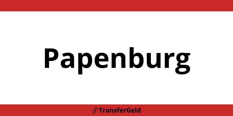MoneyGram hauptbahnhof in Papenburg - HBF