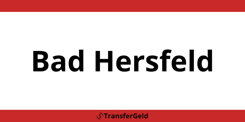 MoneyGram hauptbahnhof in Bad Hersfeld - HBF