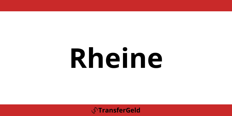 MoneyGram hauptbahnhof in Rheine - HBF