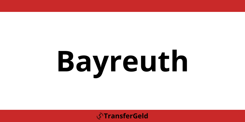 MoneyGram hauptbahnhof in Bayreuth - HBF