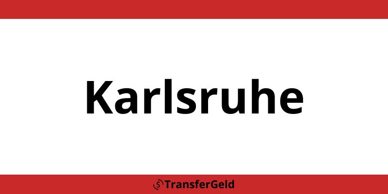 MoneyGram hauptbahnhof in Karlsruhe - HBF