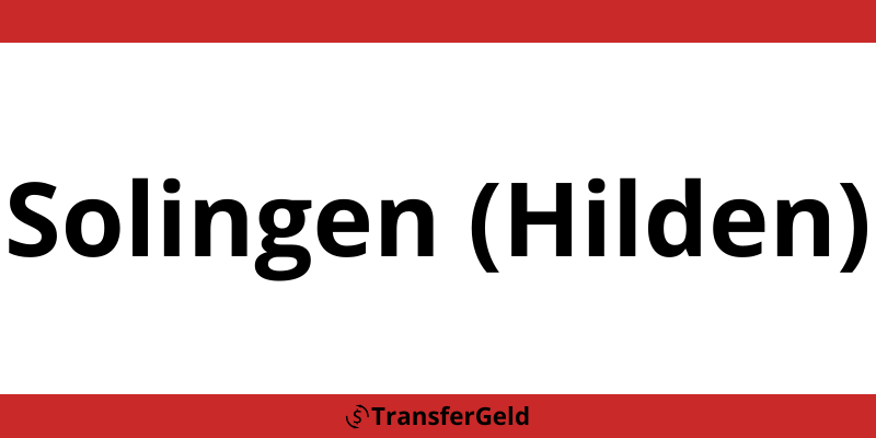 MoneyGram hauptbahnhof in Solingen (Hilden) - HBF