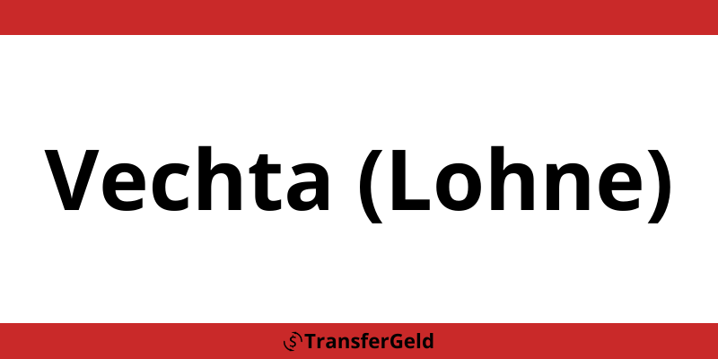 MoneyGram hauptbahnhof in Vechta (Lohne) - HBF