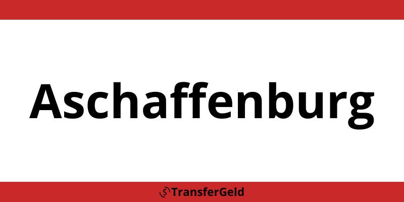 MoneyGram hauptbahnhof in Aschaffenburg - HBF