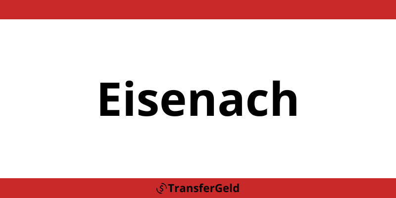 MoneyGram hauptbahnhof in Eisenach - HBF