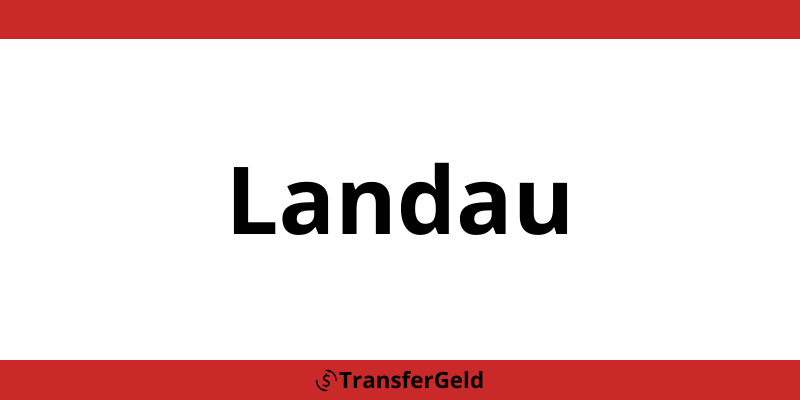 MoneyGram hauptbahnhof in Landau - HBF