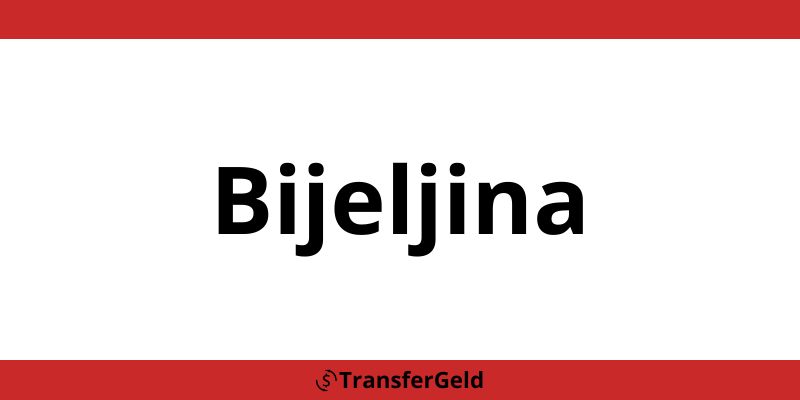 MoneyGram hauptbahnhof in Bijeljina - HBF